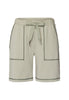 Natural Living Organic Cotton Drawsting Shorts | Crystal Green 78464-2732