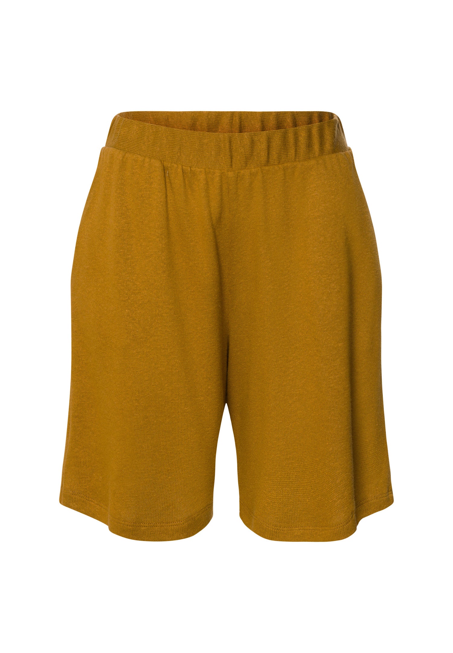Summer Knits Linen Blend Shorts | Golden Cumin 78879-2803