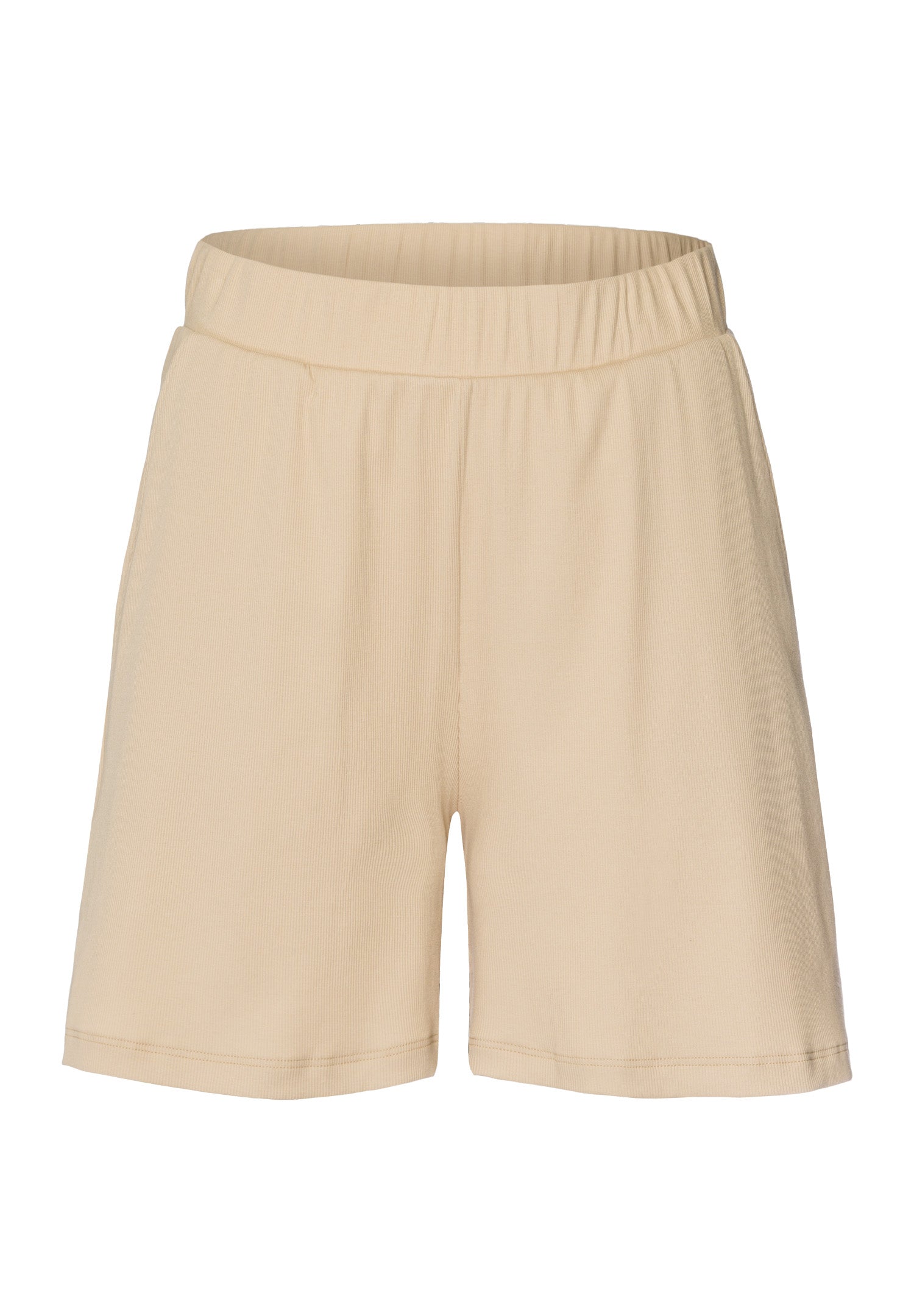 Sleep And Lounge Cotton Rib Shorts | Iced Cappuccino 74856-2846