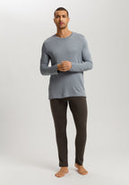 Woolen Comfort Tencel™ And Cashmere Top | Cliff Grey 75875-2680
