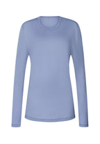 Arthur Arbesser X Hanro Crew Neck Cotton Top | Stonewash 76334-2538