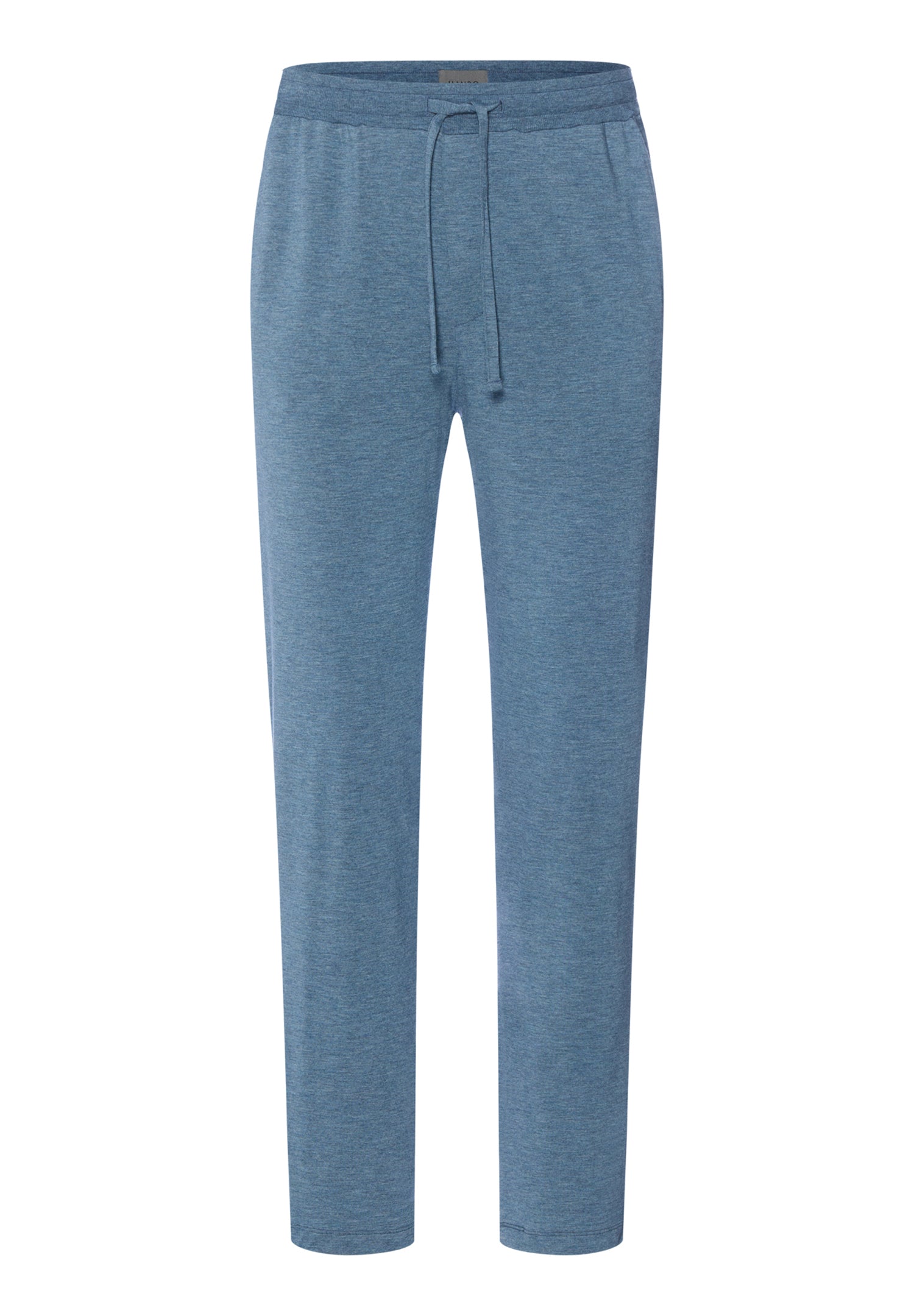Casuals Drawstring Pants | Retro Blue Melange 75040-3082 – HANRO