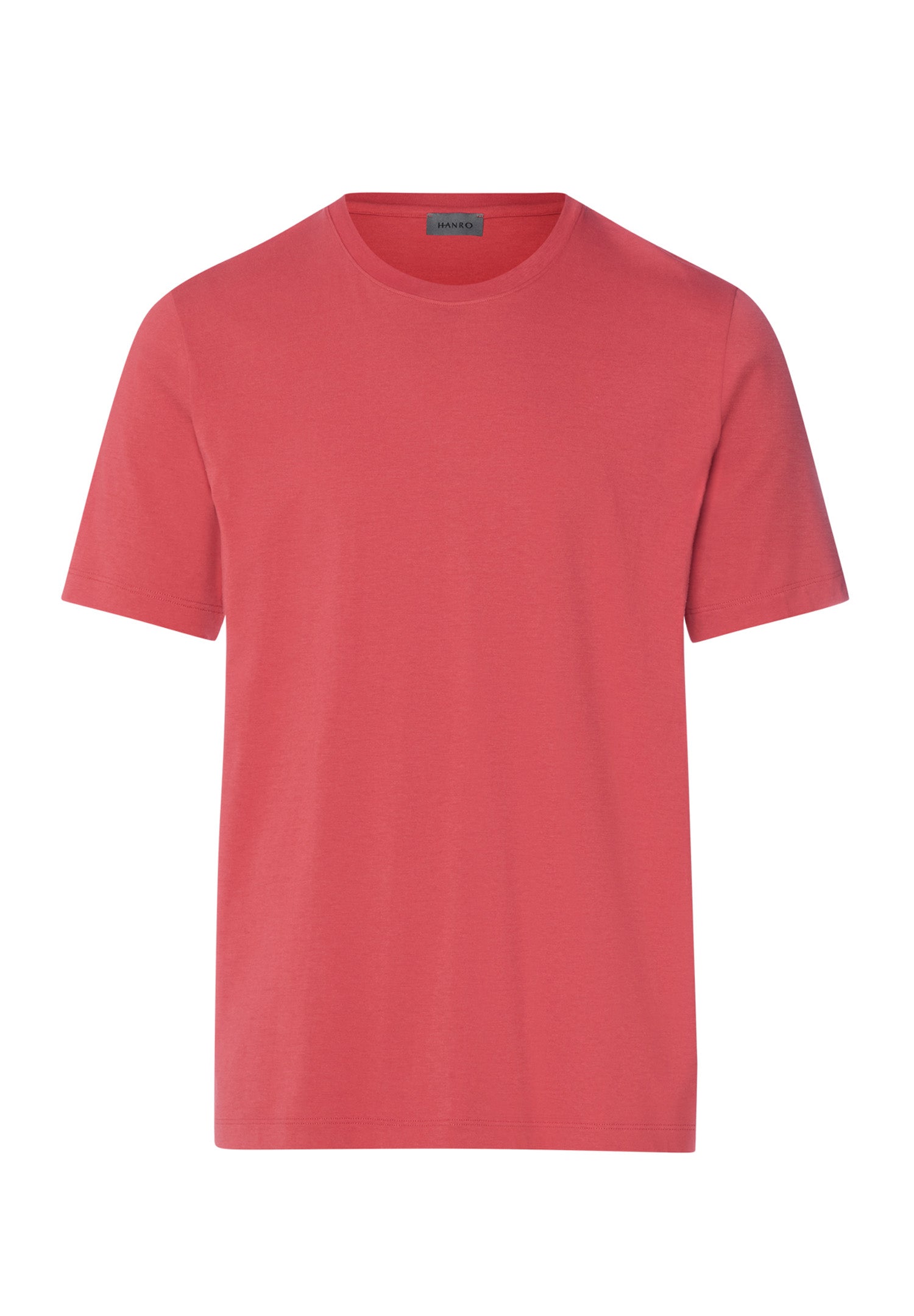 Living Shirts Cotton Crew Neck T-Shirt | Garnet Rose 75050-2420
