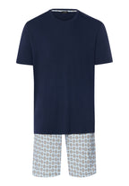 Night And Day Cotton and TENCEL™ Crew Neck Pajama Set | Pumpkin Ornaments 75759-3105