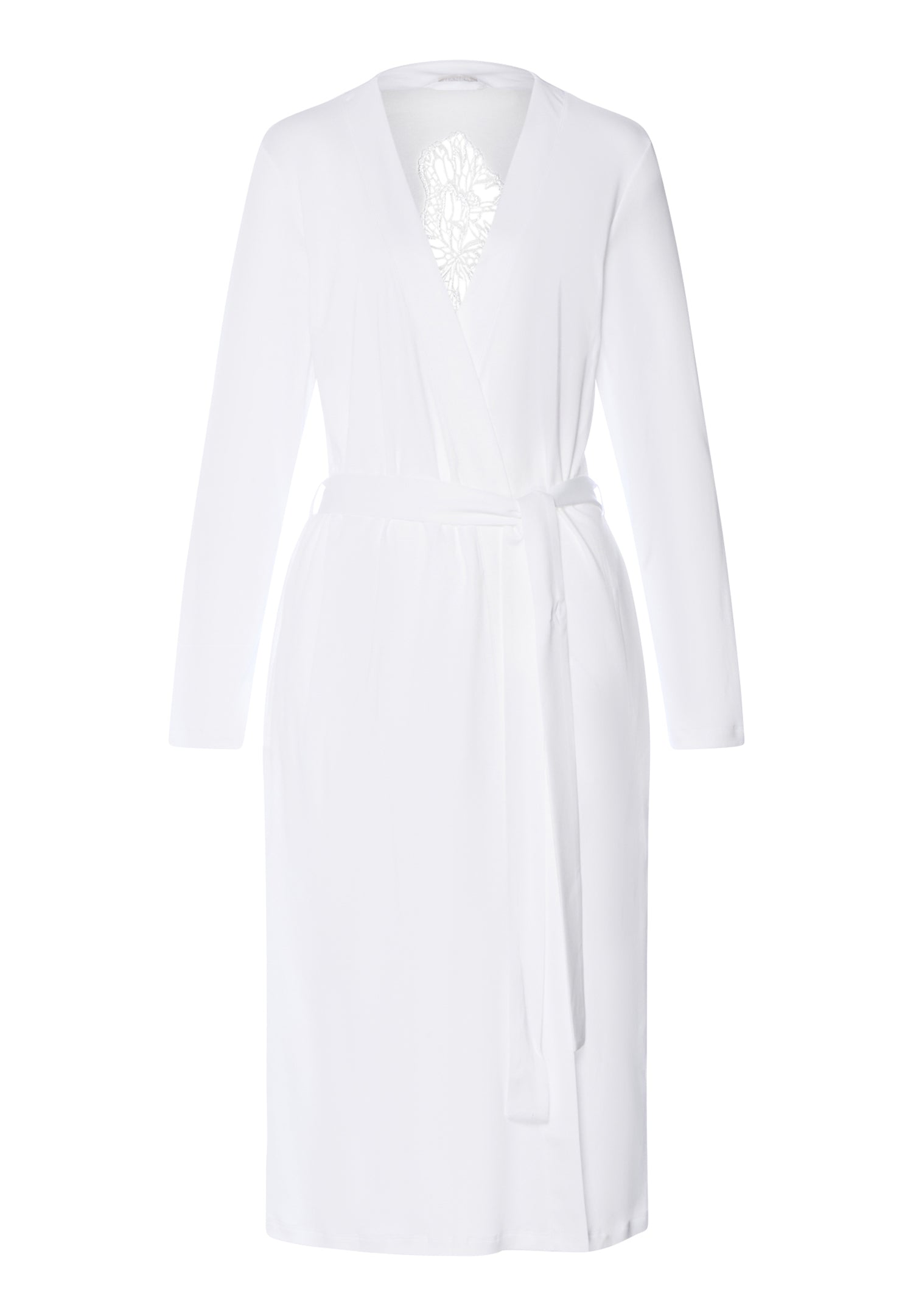 Belen Embroidered Cotton Robe | White 74749-101