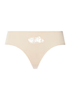 Belen Embroidered Cotton High Cut Briefs | Summer Sand 70814-2811