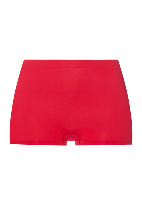 Red underwear on a white background