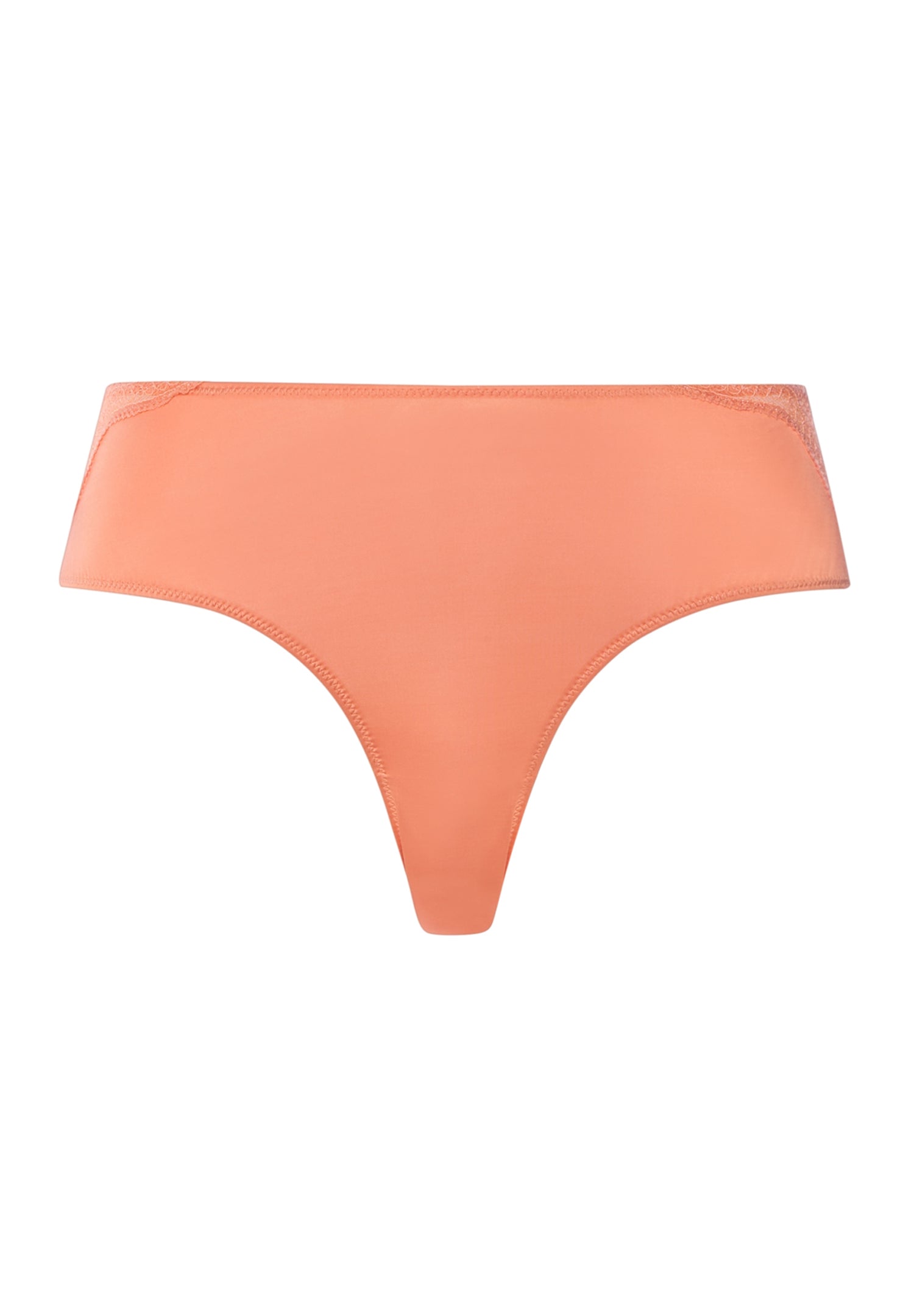 Cira Scalloped Lace High Cut Briefs | Light Carnelian 70793-2288