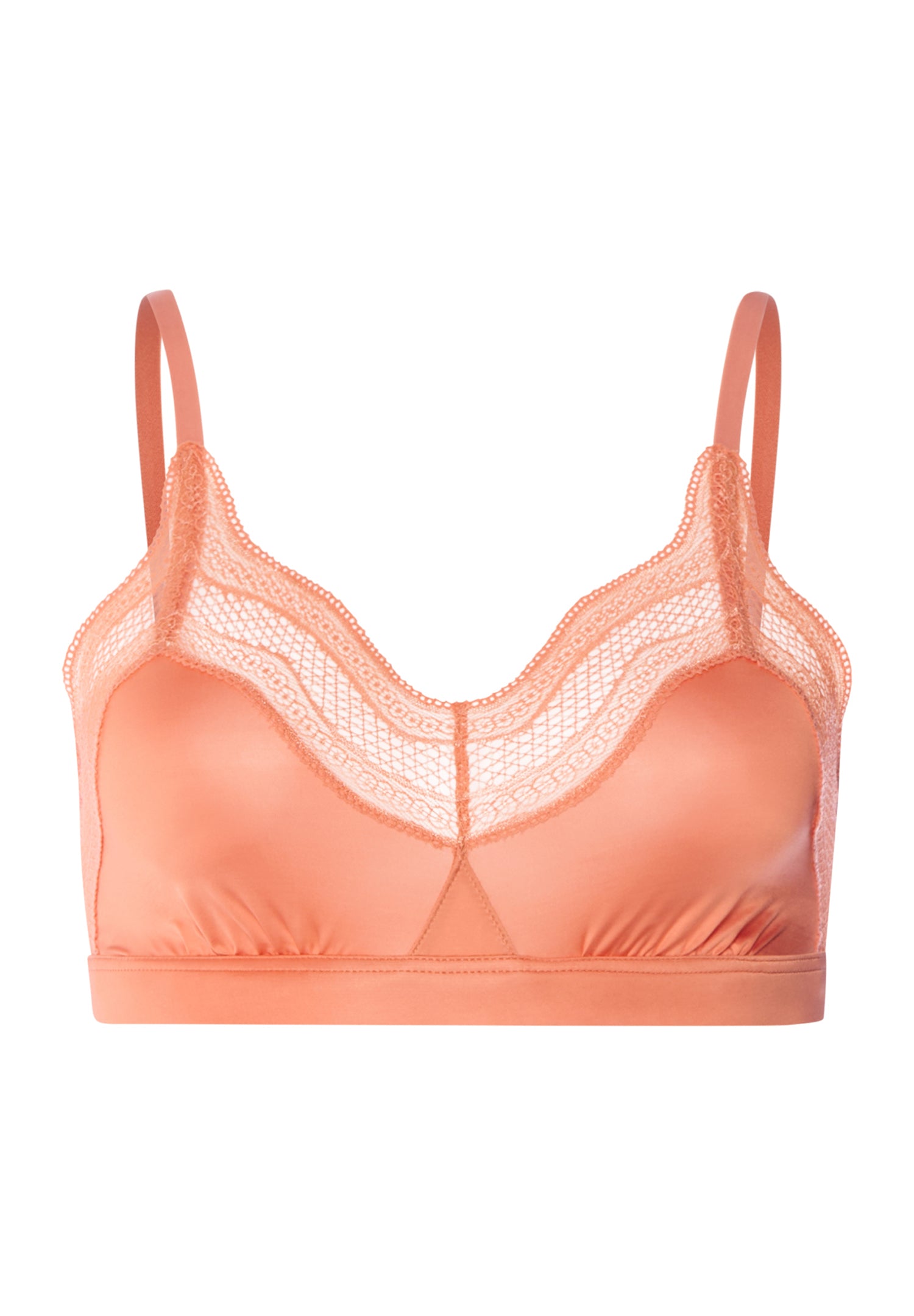 Cira Scalloped Lace Soft Cup Bra | Light Carnelian 70788-2288