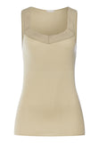 Cotton Delight Lace-Trim Cotton Tank Top | Olive Stem 71837-2661