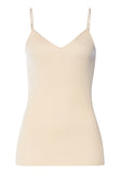 Cotton Seamless V-Neck Cotton Camisole | Summer Sand 71601-2811