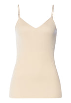 Cotton Seamless V-Neck Cotton Camisole | Summer Sand 71601-2811