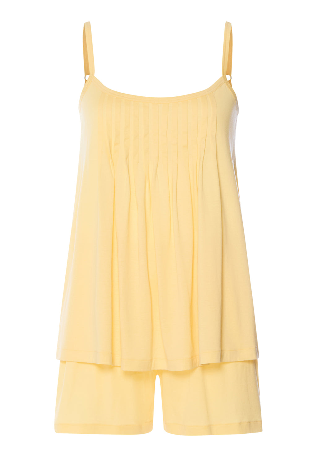 Juliet Pleated Cotton Pajama Set | Vanilla Highlight 77705-2224