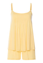 Juliet Pleated Cotton Pajama Set | Vanilla Highlight 77705-2224