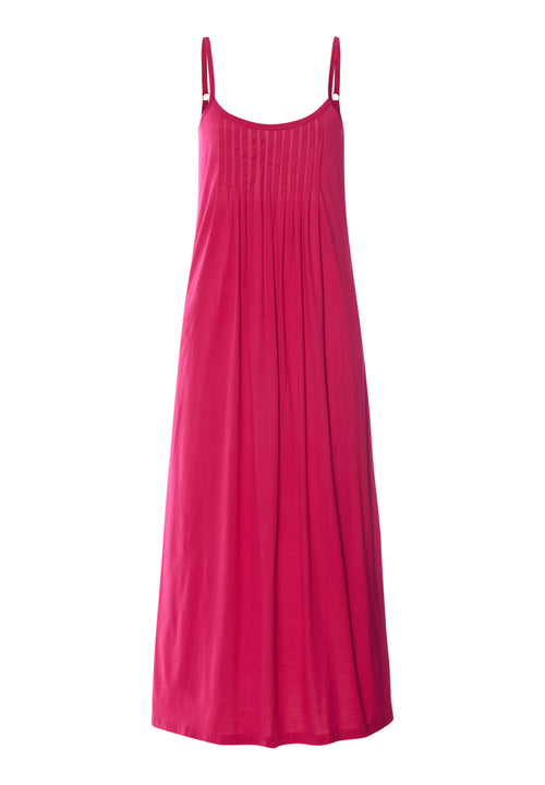 Juliet Pleated Cotton Chemise | Light Sangria 77748-2465