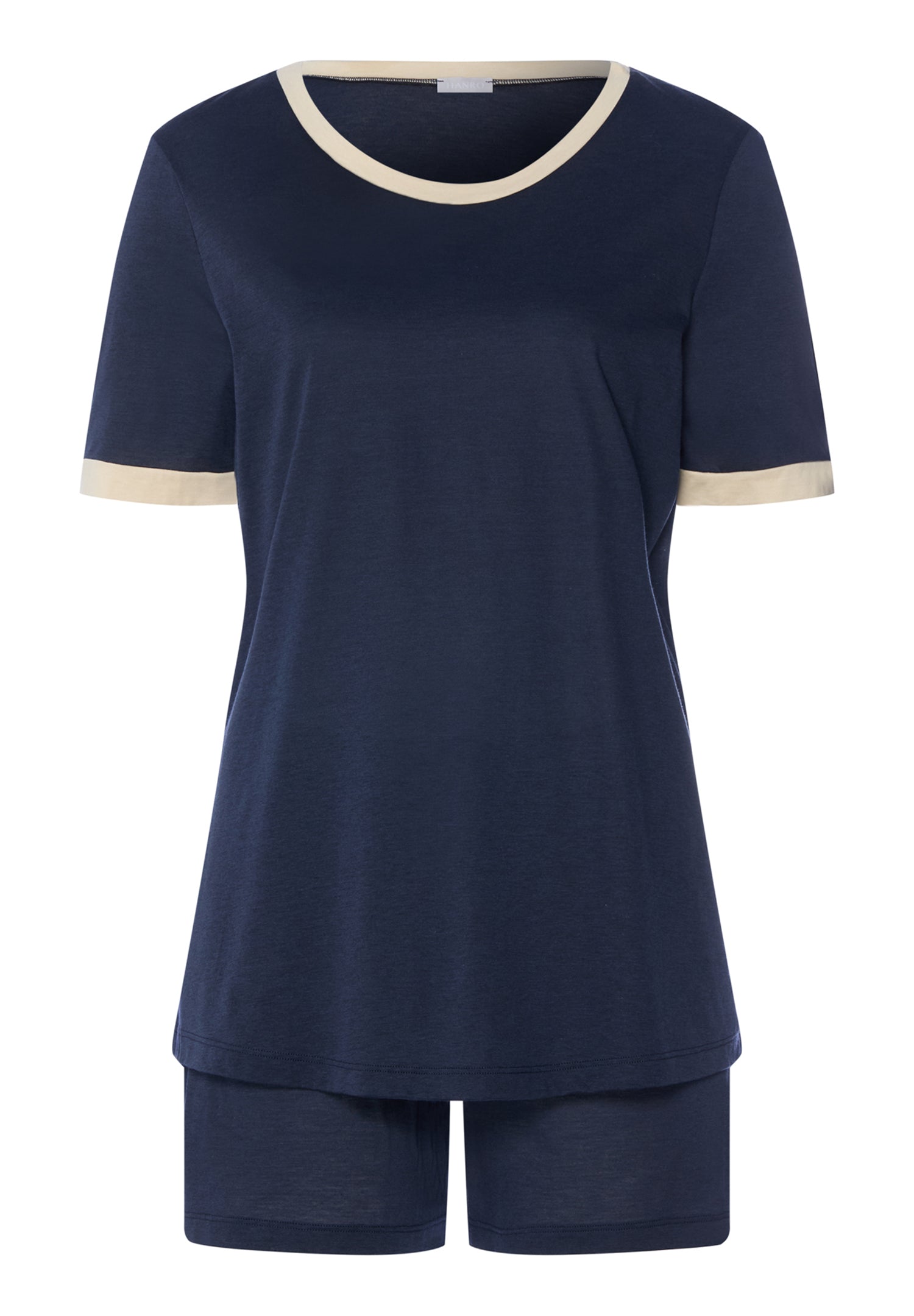 Laura Cotton Blend Pajama Set | Deep Navy 74262-1610