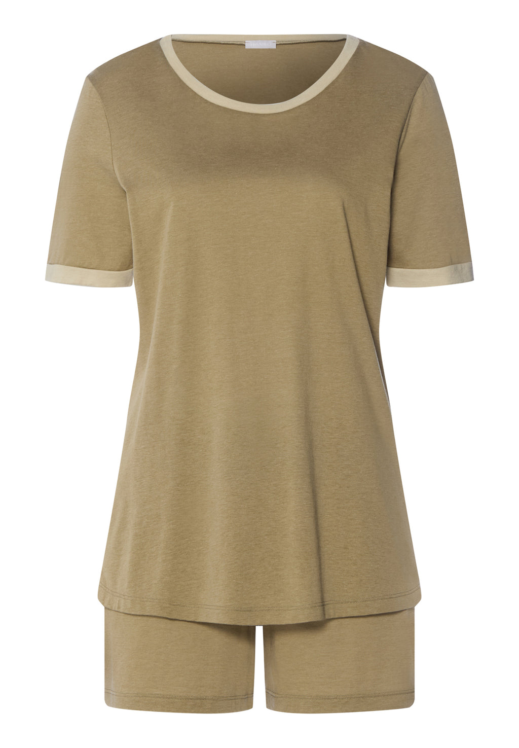 Laura Cotton Blend Pajama Set | Covert Green 74262-2727