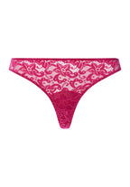 Luxury Moments Lace Thong | Light Sangria 71507-2465