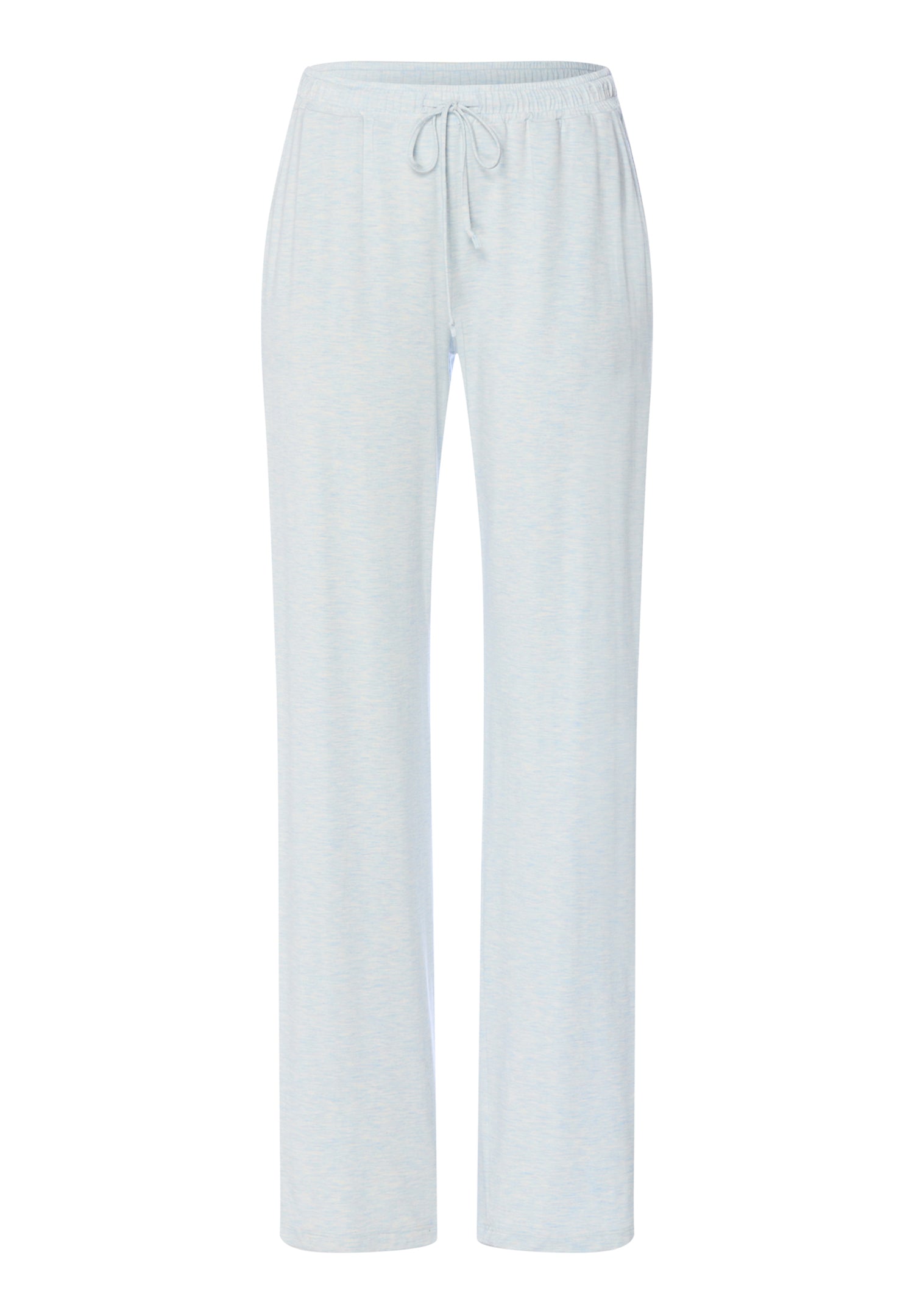 Natural Elegance Drawstring Lounge Pants | Watery Blue Melange 74953-3 ...