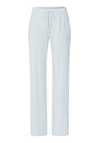 Natural Elegance Drawstring Lounge Pants | Watery Blue Melange 74953-3081