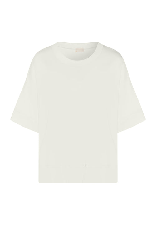 Natural Living W Organic Cotton Sweatshirt | Misty White 78896-2123