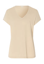 Natural Shirt Organic Cotton V-Neck T-Shirt | Oyster Gray 78256-2671