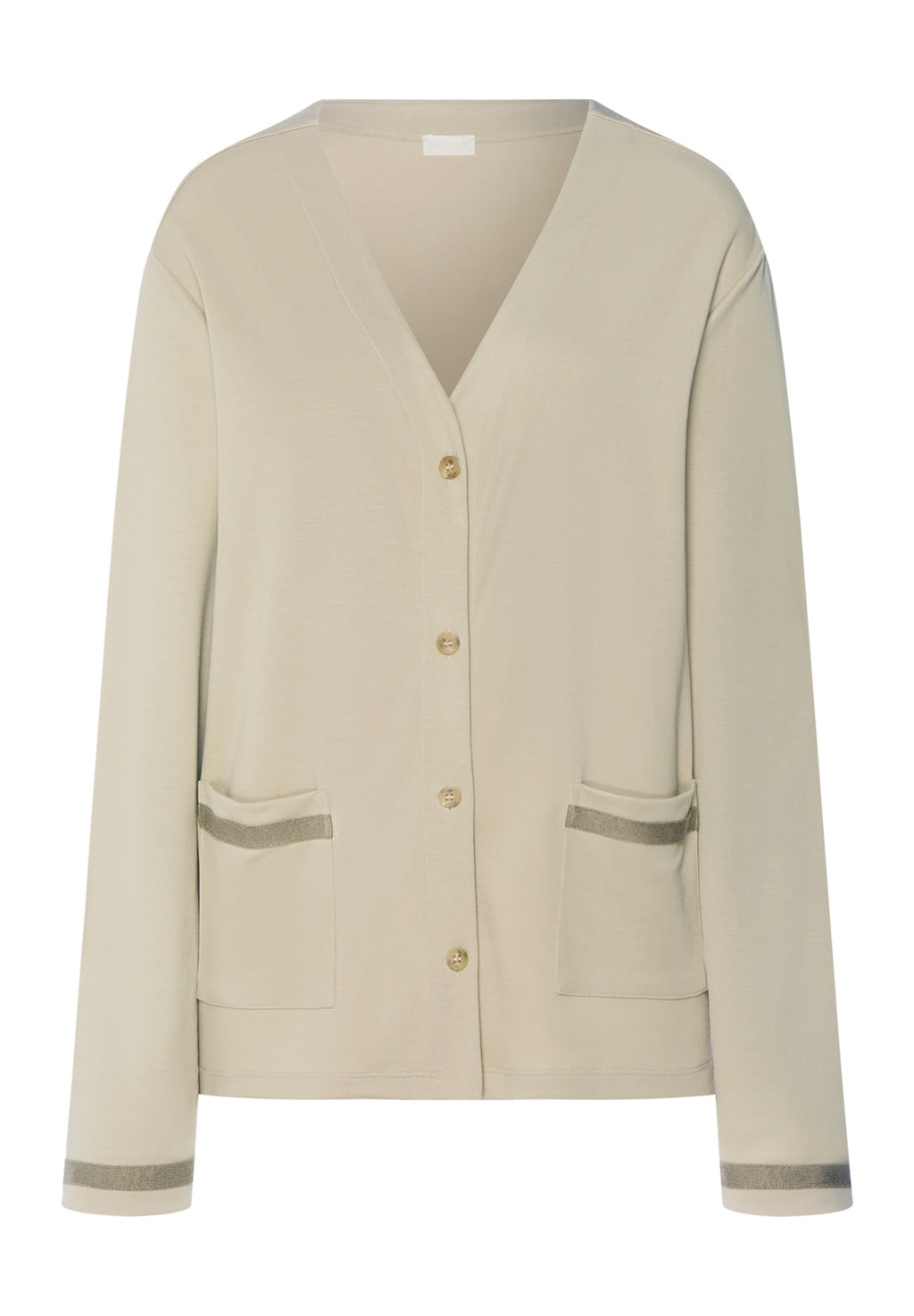 Pure Comfort TENCEL™ Button Front Jacket | Olive Stem 78902-2661