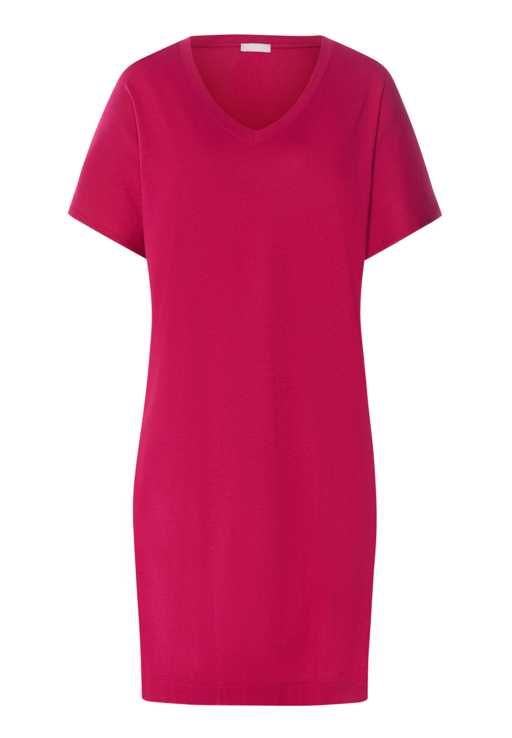 Sleep And Lounge V-Neck Cotton And TENCEL™ Nightgown | Light Sangria 74855-2465