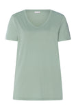 Light green t-shirt on a white background