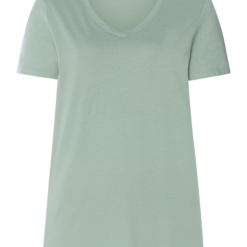 Light green t-shirt on a white background