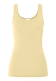 Touch Feeling Round Neck Tank Top | Vanilla Highlight 71814-2224