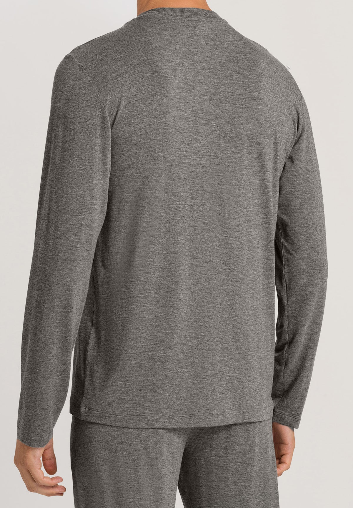 Casuals V-Neck Top | Stone Melange 75036-1945
