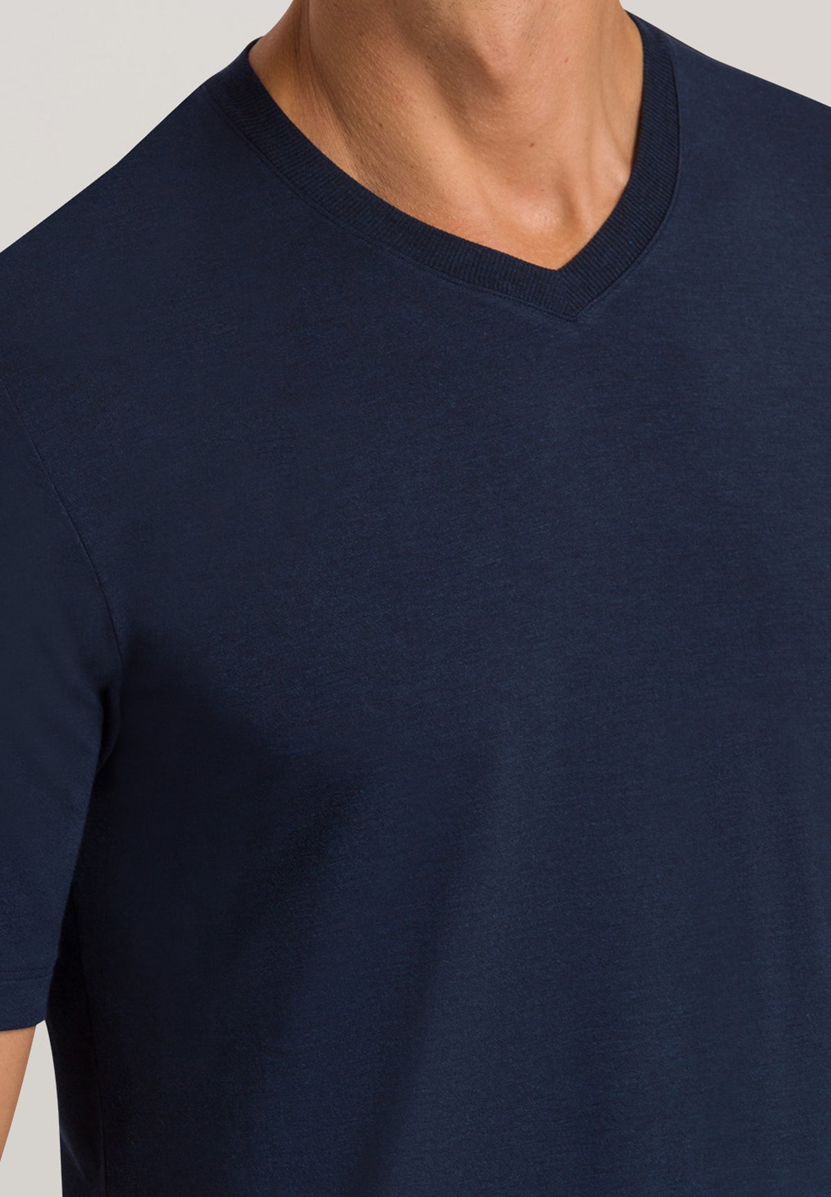 Casuals Soft V-Neck T-Shirt | Deep Navy 75035-1610