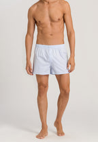 Fancy Woven Cotton Boxer  | Light Blue 74013-1033