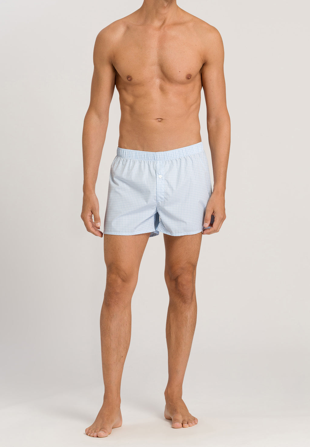 Fancy Woven Cotton Boxer  | Small Vichy Check 74013-2093