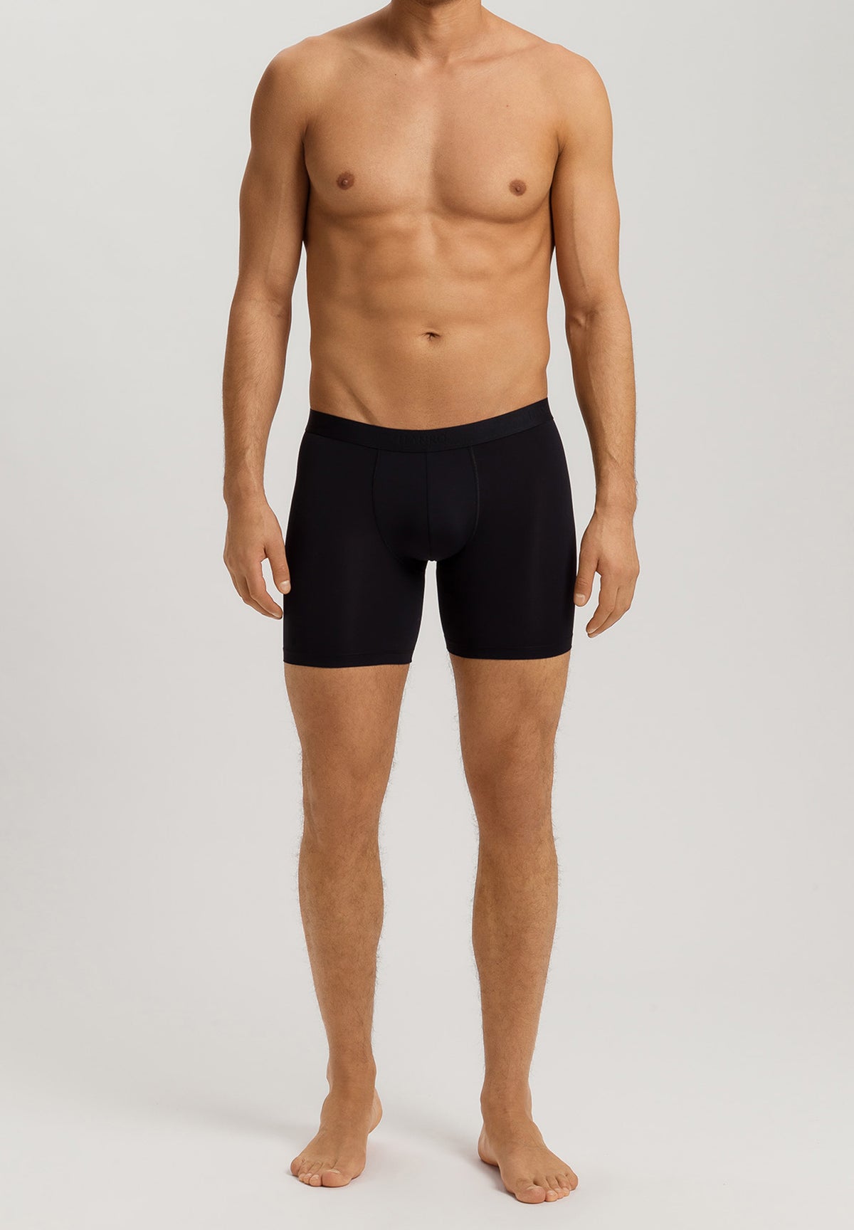 Micro Touch Long Boxer Brief | Black 73117-199