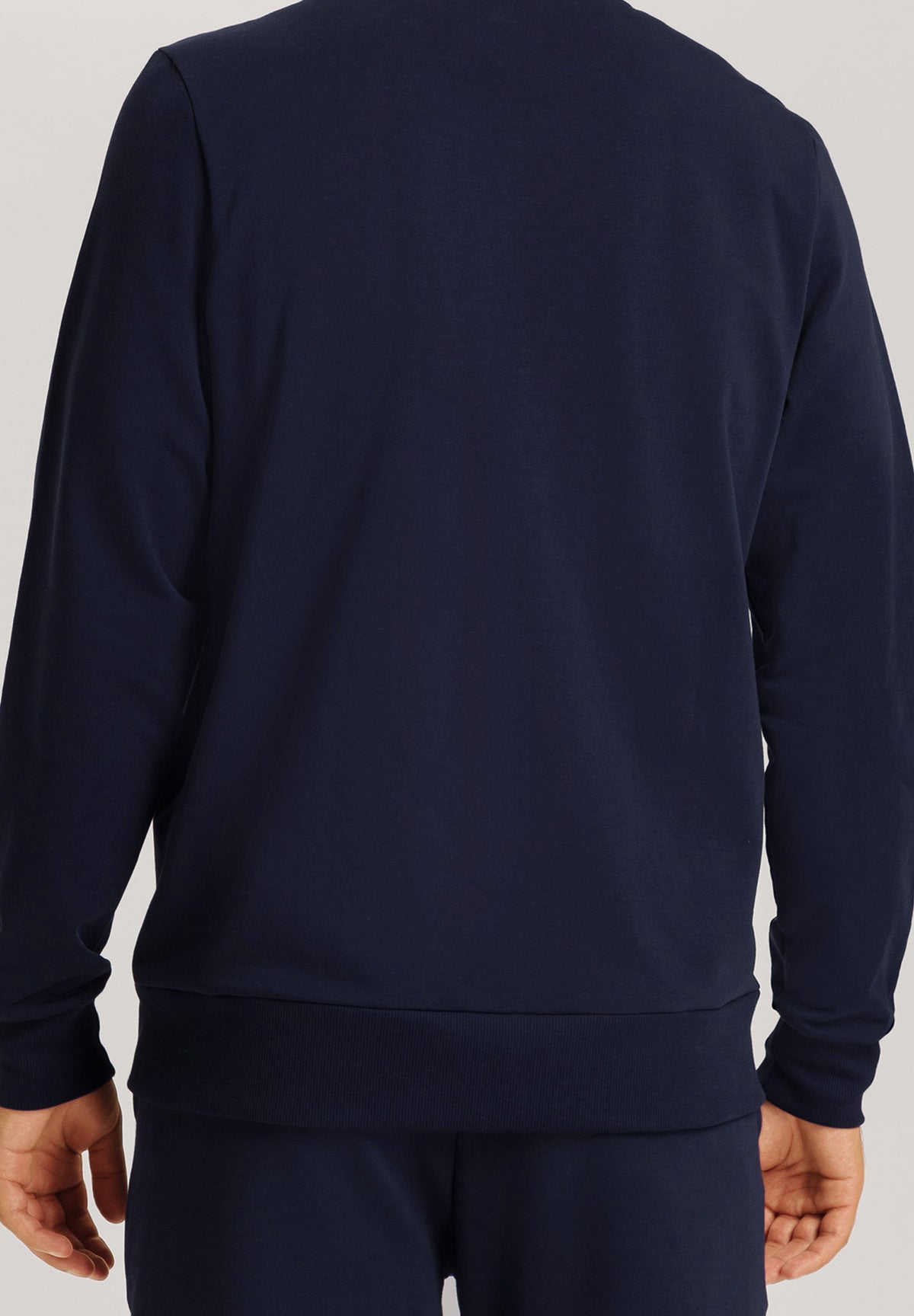 Natural Living Organic Cotton Zip-Up Jacket | Deep Navy 75774-1610
