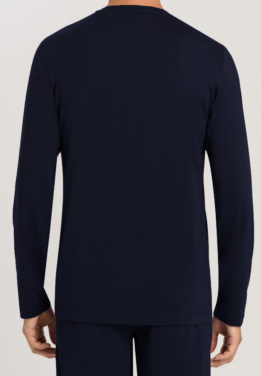 Night And Day Cotton Crew Neck Top | Black Iris 75431-496