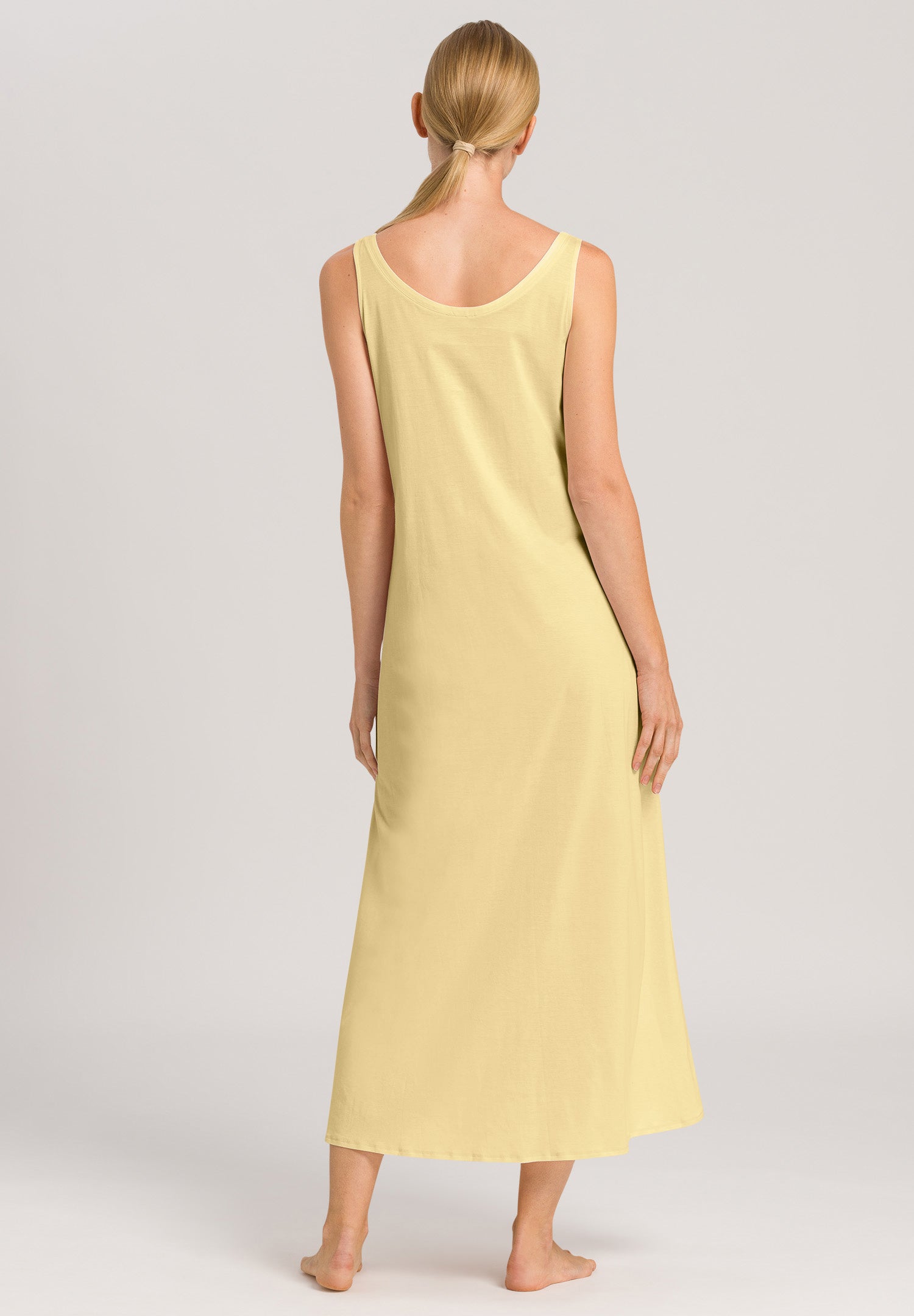 sleeveless night dress cotton Naomi Women's Sleeveless Cotton Nightgown White / XL (16-18)