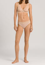 Moments Cotton High Cut Brief | Beige 71481-274