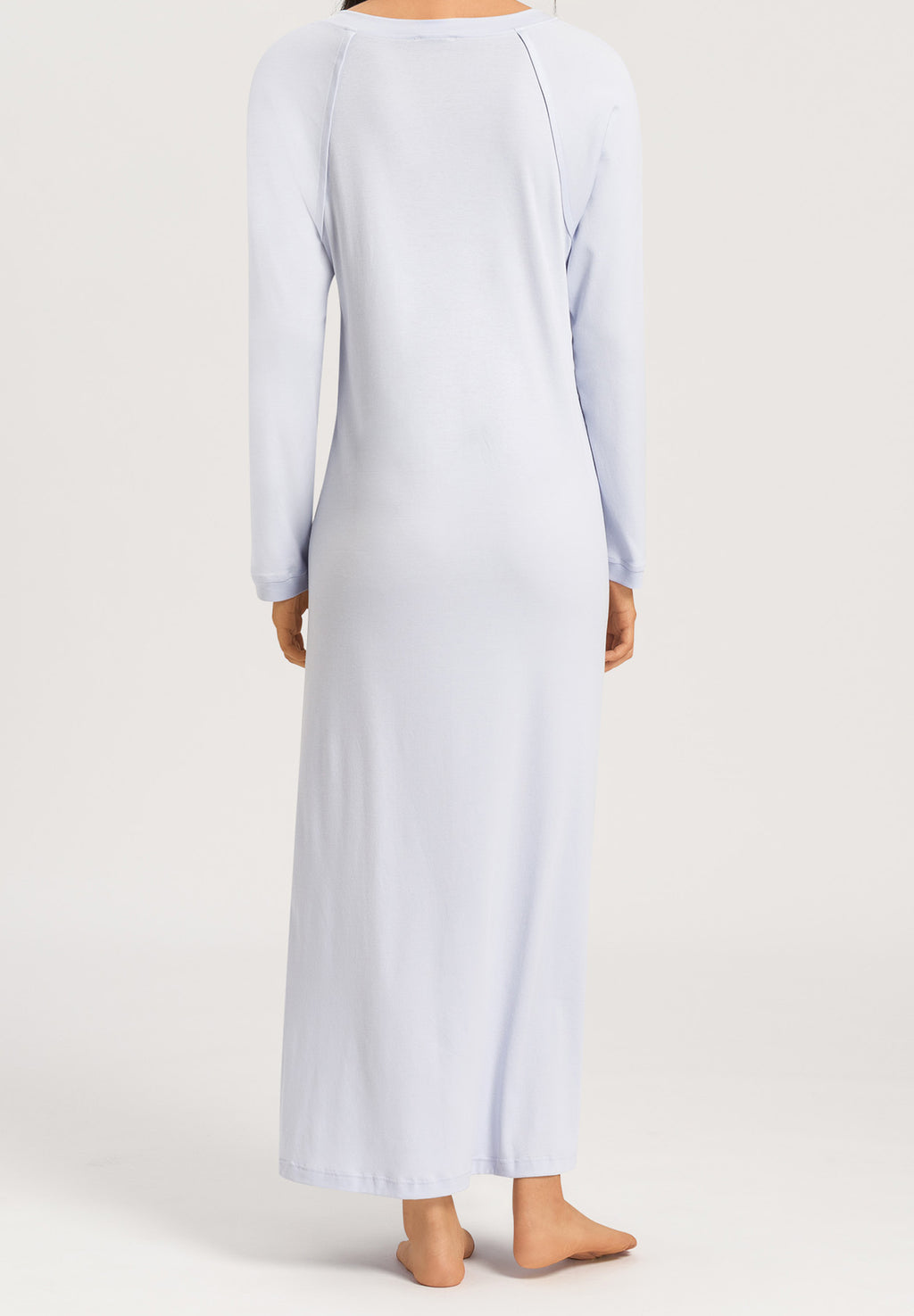 Pure Essence V-Neck Cotton Nightgown | Blue Glow 77947-511