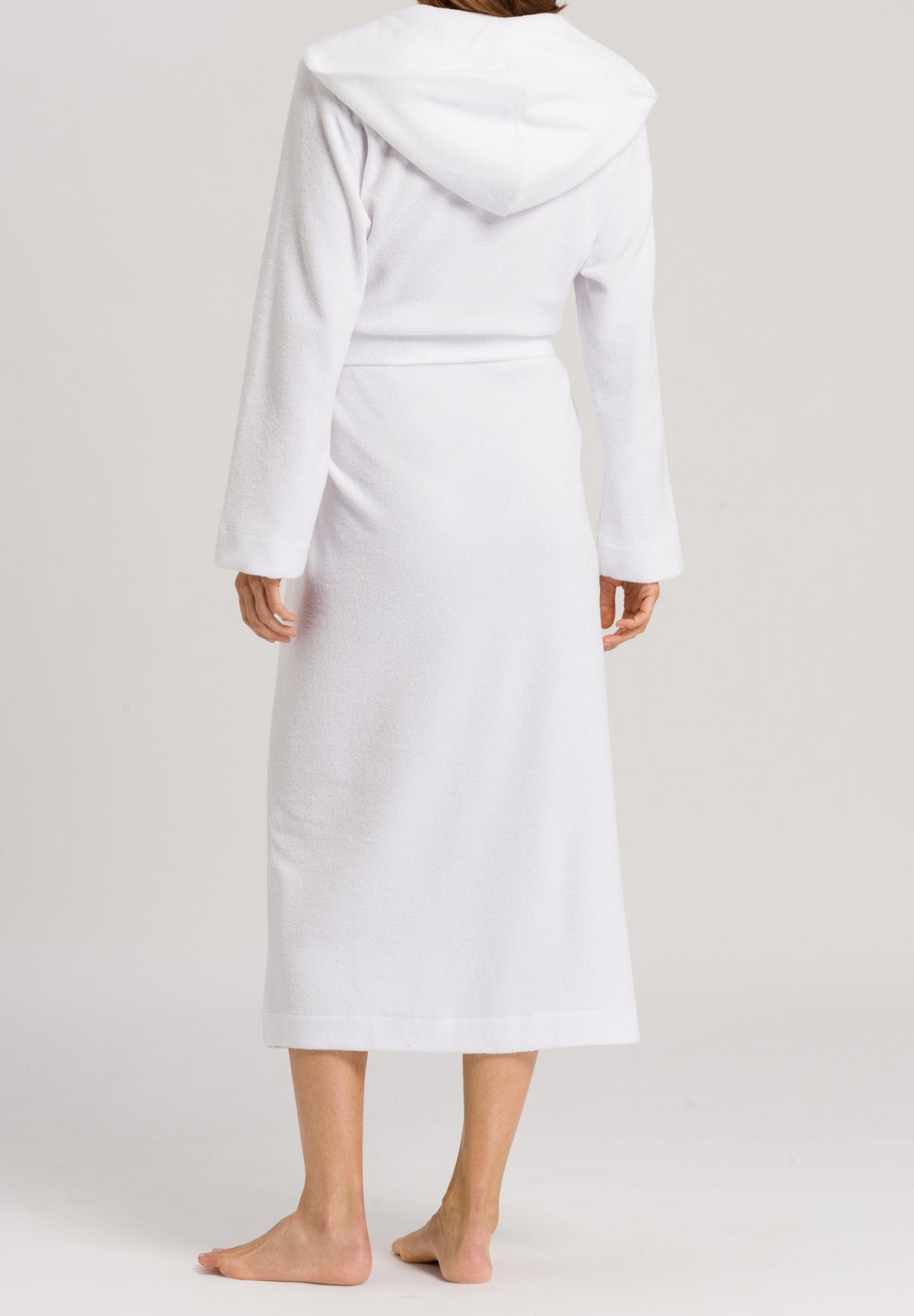Robe Selection Plush Long Hooded Robe | White 77304-101