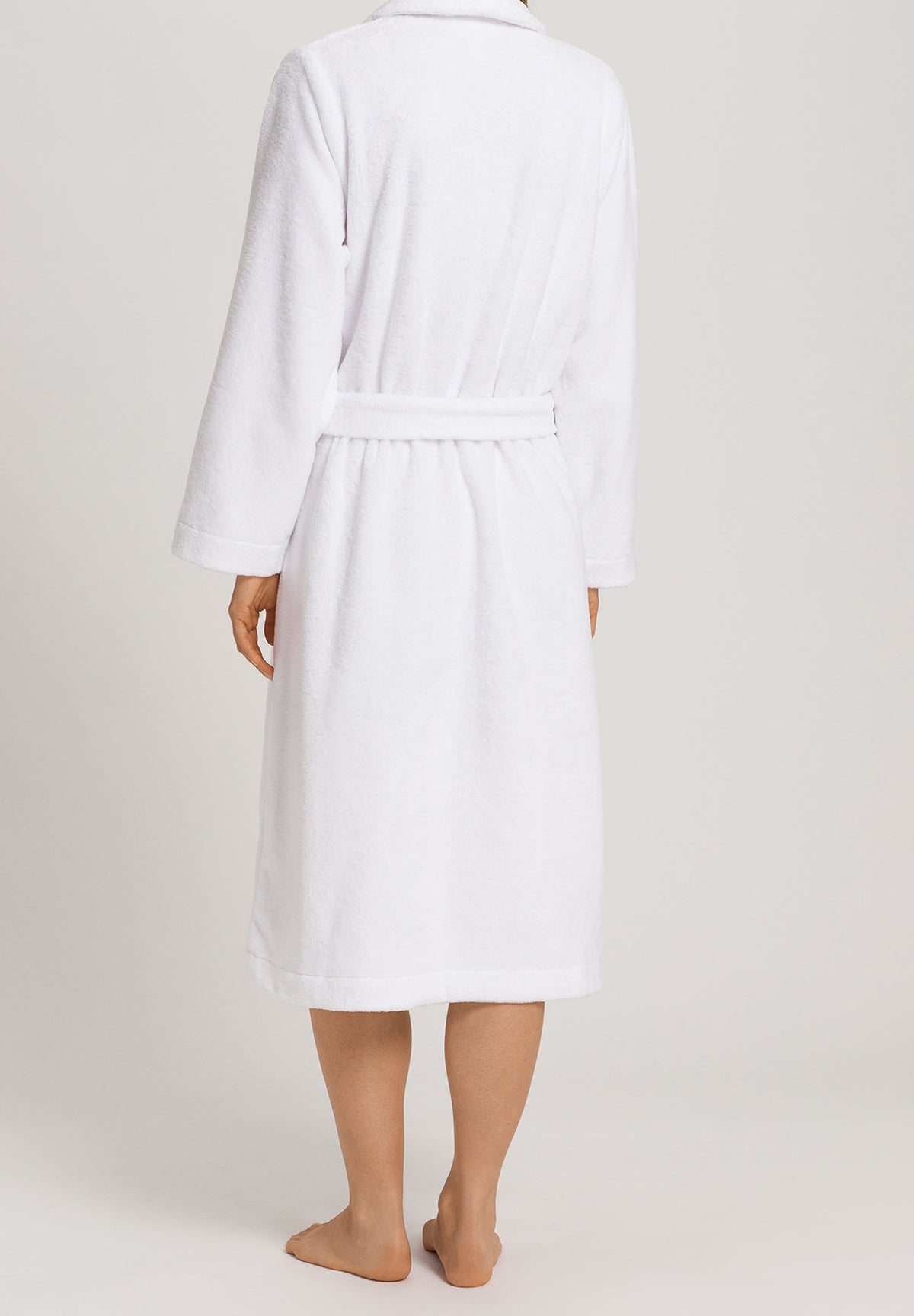 Robe Selection Plush Cotton Terry Velour Robe | White 77700-101