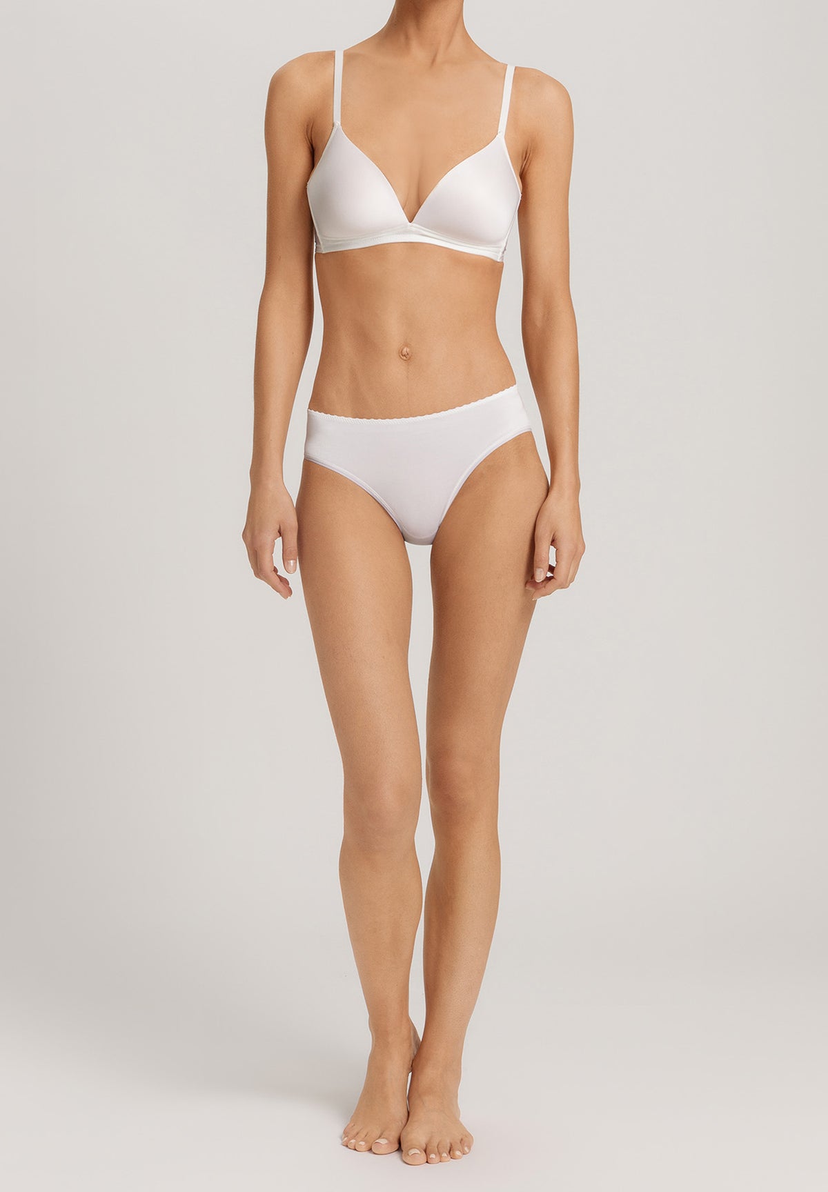 Satin Deluxe Satin Jersey Bikini | Off White 71125-102
