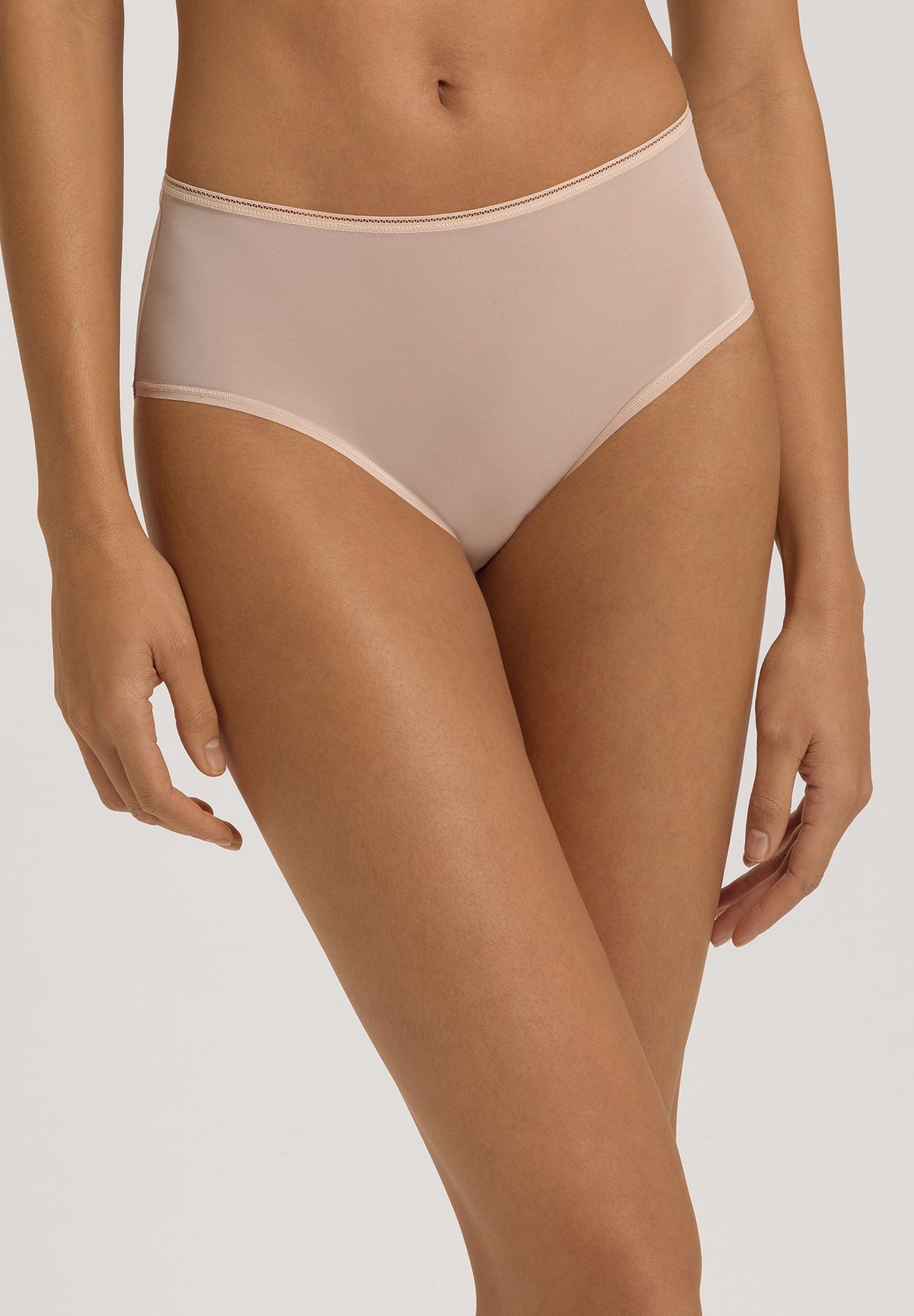 Smooth Illusion Semi-Transparent Tulle Full Brief | Beige 70845-274