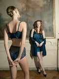 Marlene Lace Full Brief | Mystic Blue 70896-1652
