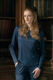 77381 Grand Central Long Sleeve Shirt - 1652 Mystic Blue