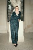 Marlene Long Sleeve Pajama Set | Glowing Damask 72415-2163