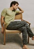 Living Shirts Cotton Crew Neck T-Shirt | Cardamom 75050-2728