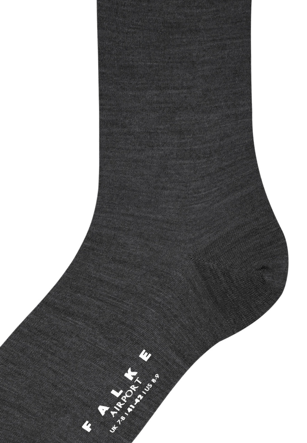 Airport Airport Sock | Anthracite Melange 14435-3080F